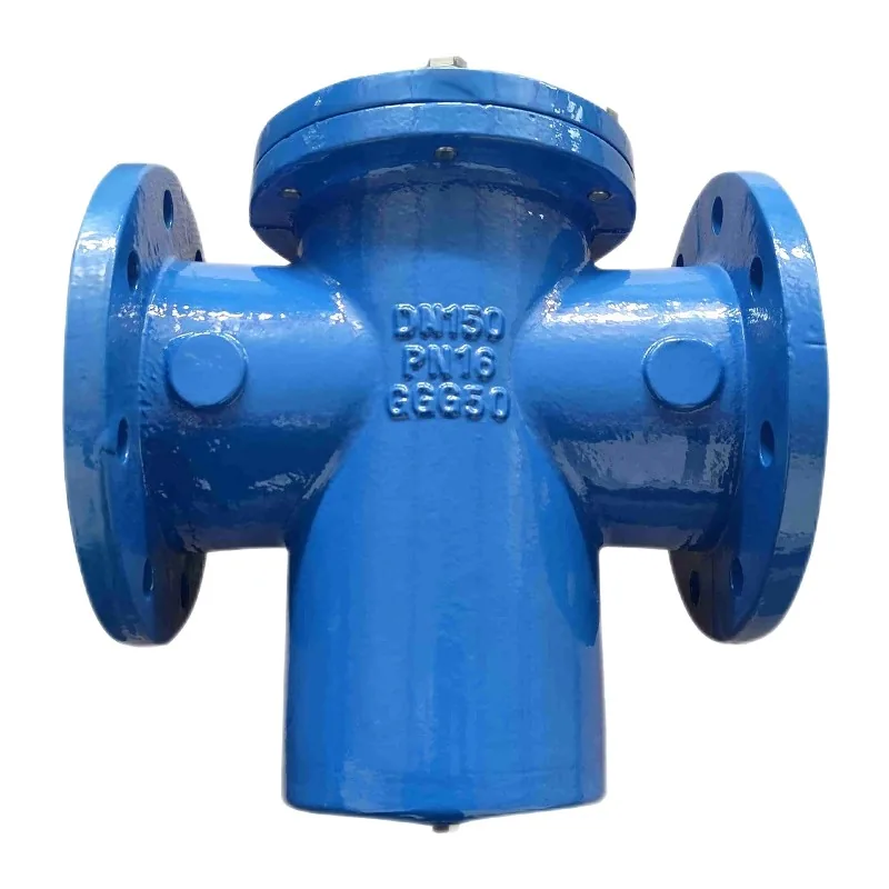 DIN/ASME 法兰式球墨铸铁Y型过滤器